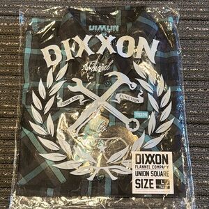 Dixxon Union Square Flannel. Men’s size large tall. NIW.